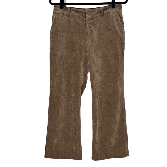 Coldwater Creek Whisper Corduroy Pants Trouser Wide Leg Petite 16 Size P16 Brown - Picture 1 of 8